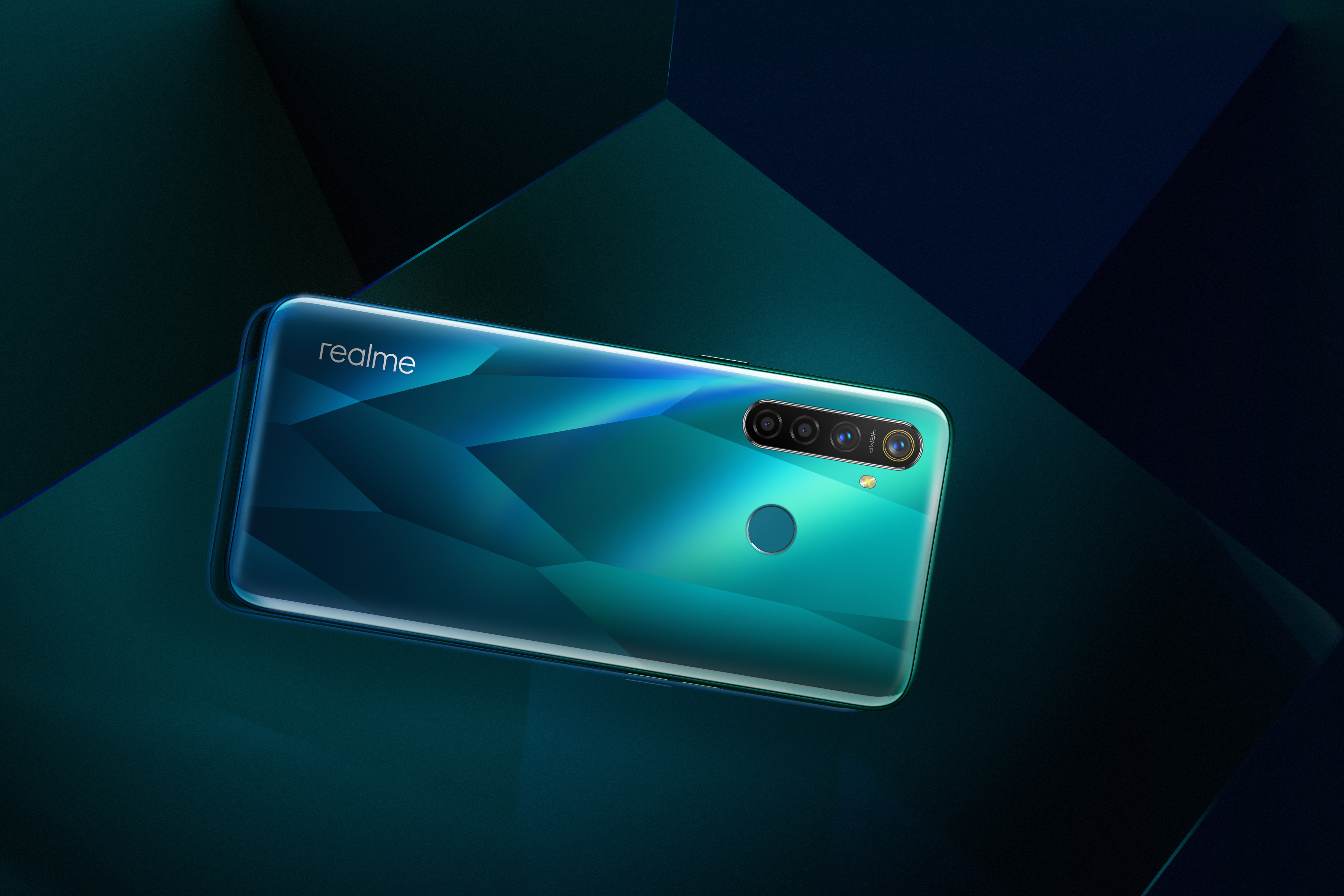 Realme 5 Pro Crystal Green Back