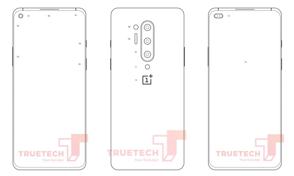 oneplus 8 pro diagram 