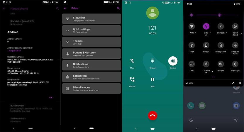 list of best custom roms for redmi note 8 3 screenshots of posp rom for redmi note 8