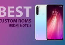 Xiaomi Redmi Note 8 custom roms