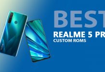 Best Custom ROMS for Realme 5 Pro
