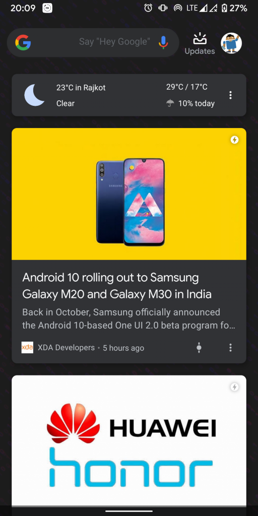 enable dark mode google discover 03