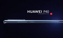 Huawei p40 leak render