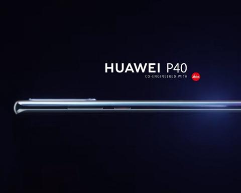 huawei p40 leak render