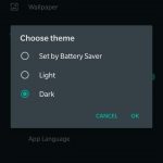 whatsapp dark theme feature rolls out to beta users