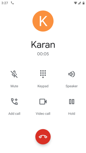 google phone beta v44 call screen