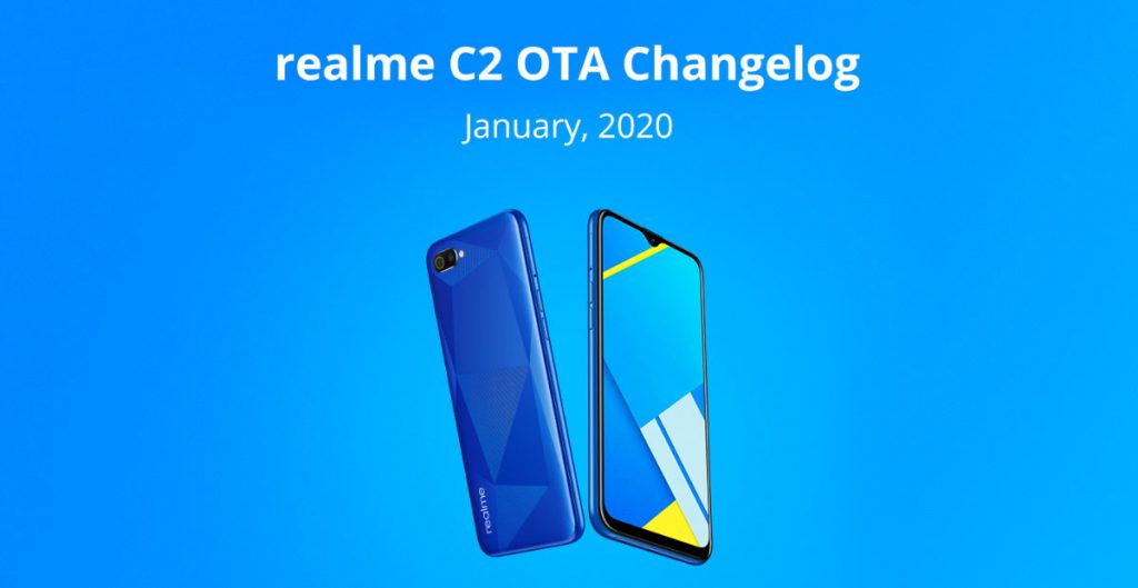 realme c2 ota january security patch