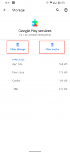 how to fix google play services has stopped error clear cache data 06