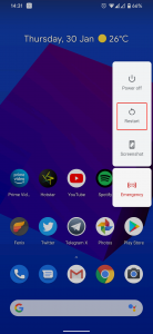 how to fix google play services has stopped error restart device