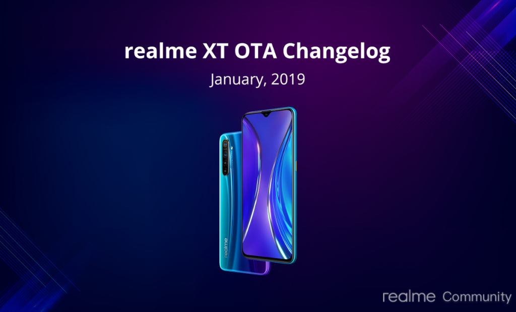 realme xt january security patch 2020