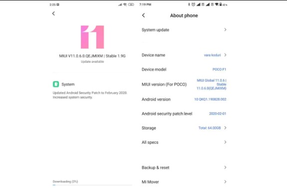 poco f1 android 10 update now available in india 1 poco f1 android 10 update india
