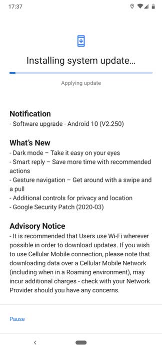 nokia 7.2 android 10 update 
