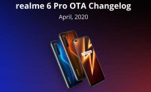 Realme 6 Pro April Security Update