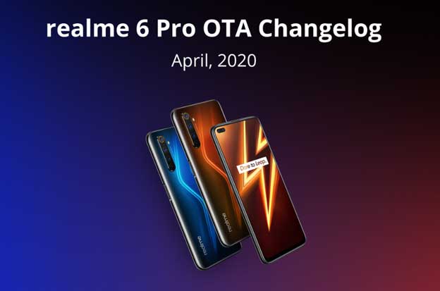 realme 6 pro april security update 