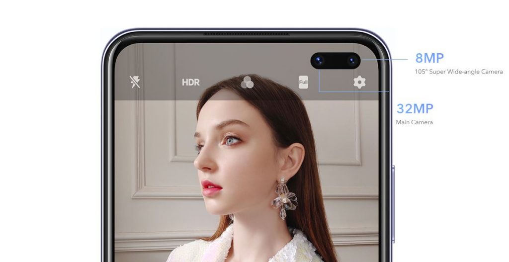 vivo v19 dual punch-hole camera