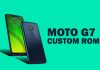 moto g7 custom roms