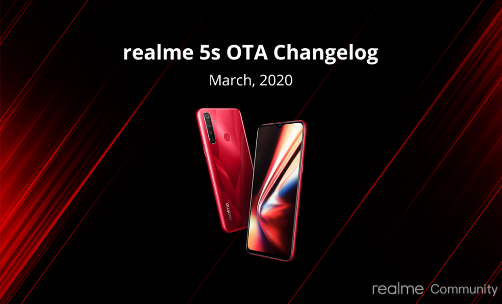 realme march 2020 security patch