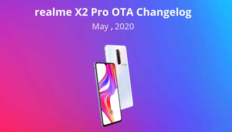 realme x2 pro may 2020 update