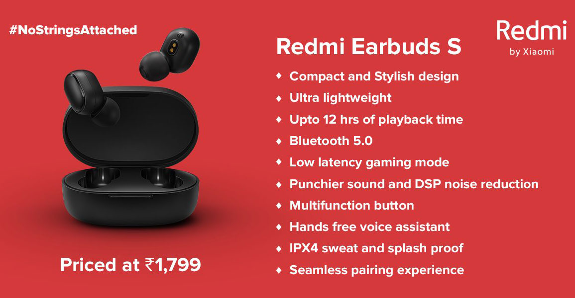 redmi buds lauched