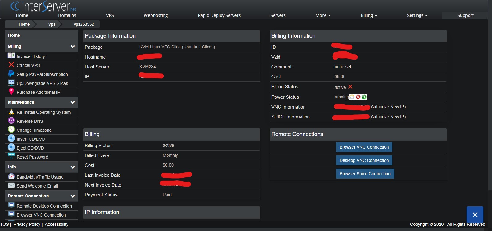 interserver vps