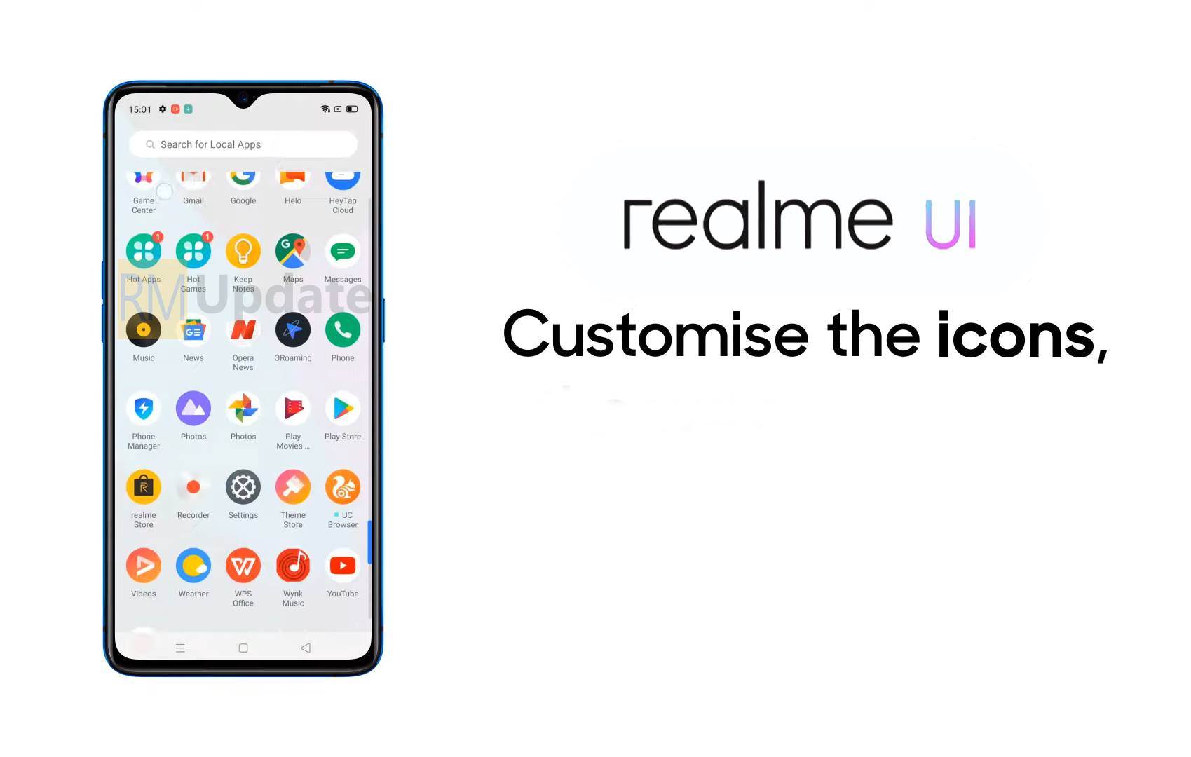 realme 5s gets the new realme ui 1.0 based on android 10 update; realme 5 stable update registration starts
