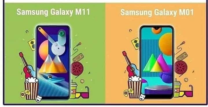 samsung galaxy m01 and m11 entry-level smartphones launched in india