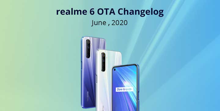 realme 6 ota