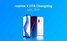 Realme X June 2020 Secuirty Patch