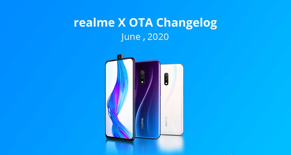 realme x june 2020 secuirty patch