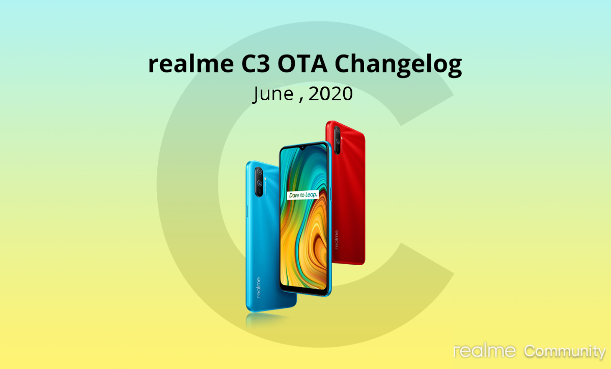 realme c3 ota