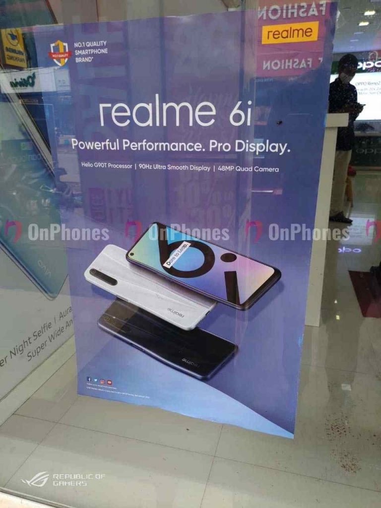realme 6s to officially launch as realme 6i in india by next week