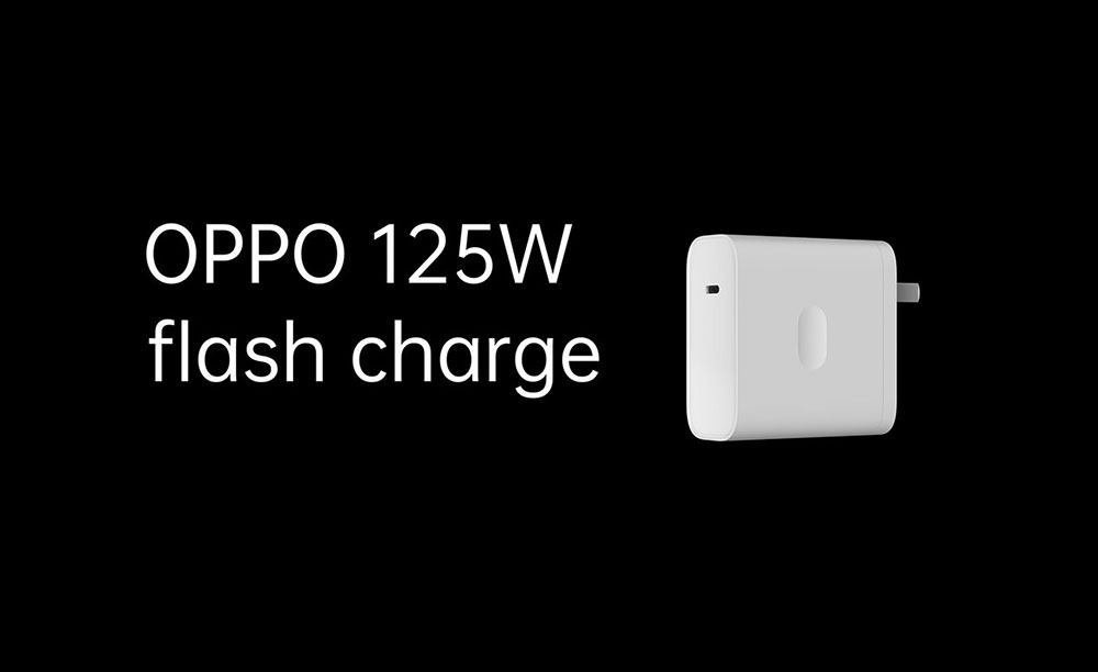 oppo launched 125w flash charging and 65w airvooc wireless charging technology