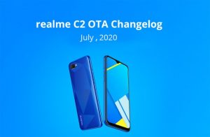 realme c2 receiving july 2020 security patch update