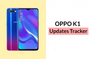 oppo k1 updates tracker