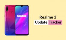 Realme 3 Update Tracker