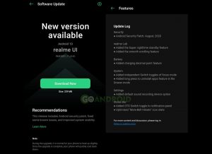 Realme 6 August 2020 Security Patch