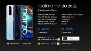[full details]: realme narzo 20, 20a and 20 pro launched in india officially