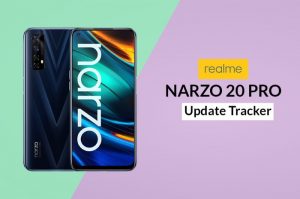 realme narzo 20 pro update tracker