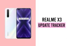 Realme X3 Update Tracker