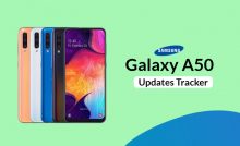Samsung Galaxy A50 Updates Tracker