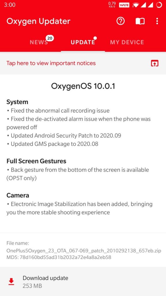 oxygenos 10.0.1