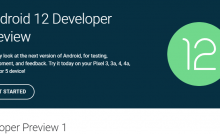 Android 12 developer preview