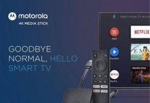 Motorola 4K Android TV Stick in India