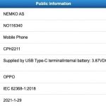 Oppo Reno 5Z NEMKO