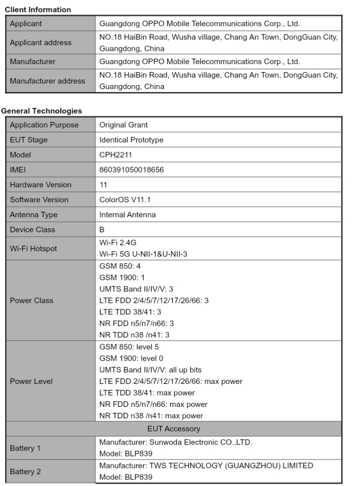 [update: cph2211 spotted on fcc] oppo reno 5z surfaces on bluetooth sig, it already passed gfc, nemko and imda certification