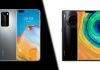 Huawei P40 Pro and Mate 30 Pro