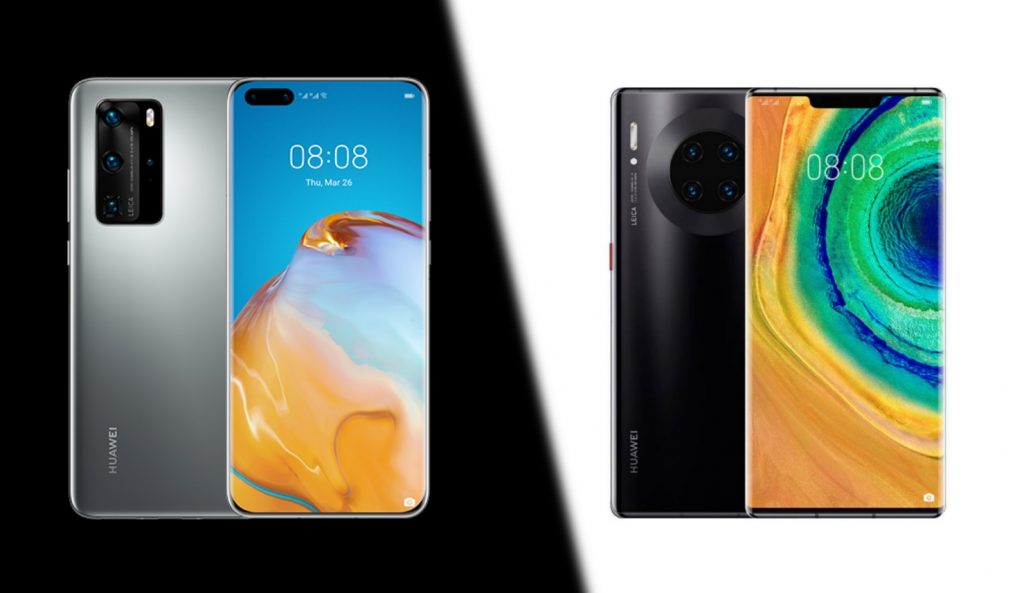 huawei p40 pro and mate 30 pro