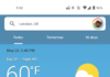 google weather