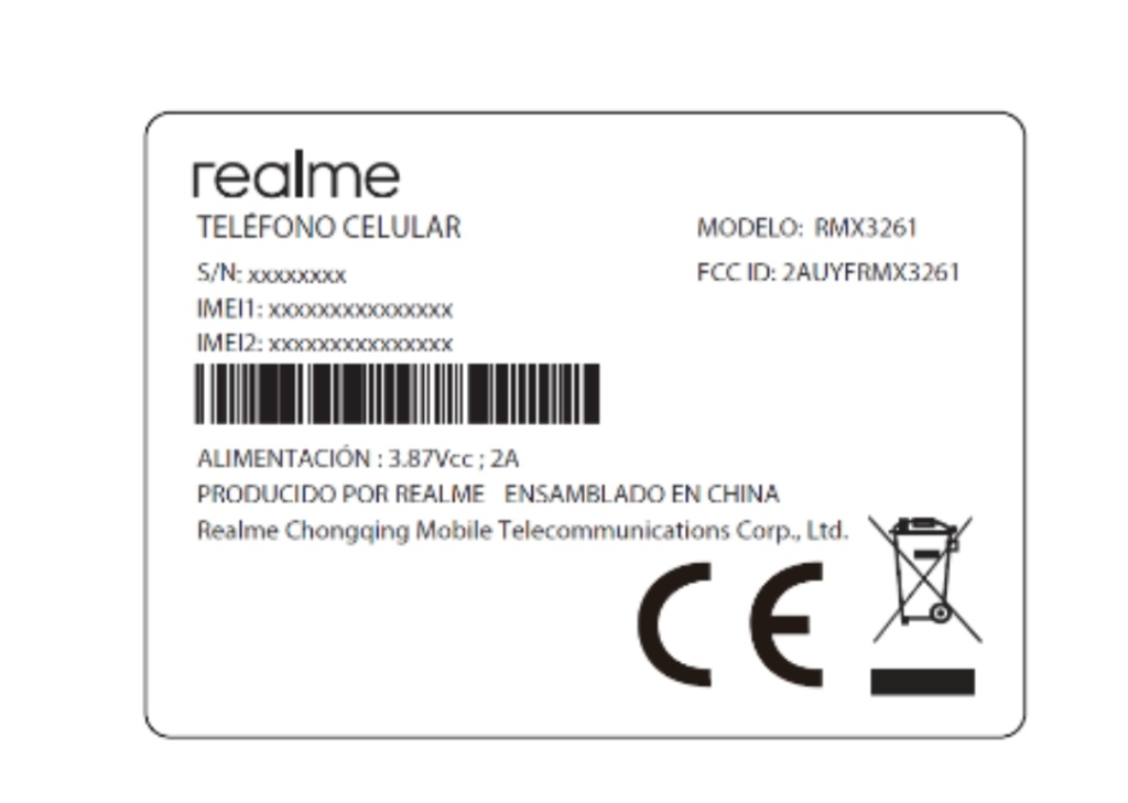 Realme RMX3261