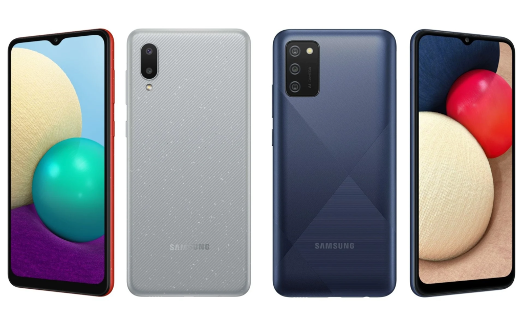 galaxy a02 and a02s
